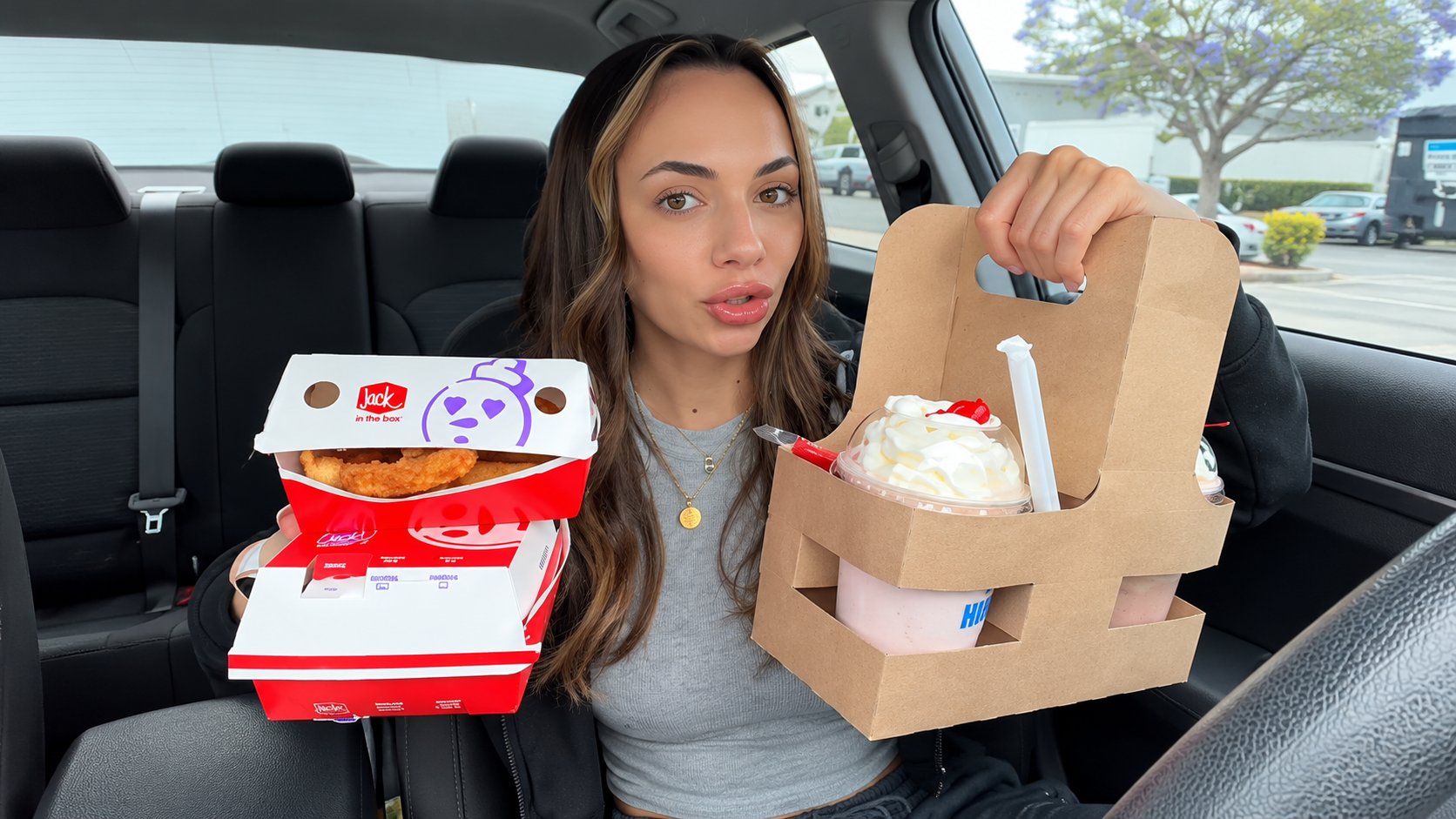 Trying Jack in the Box for the first time