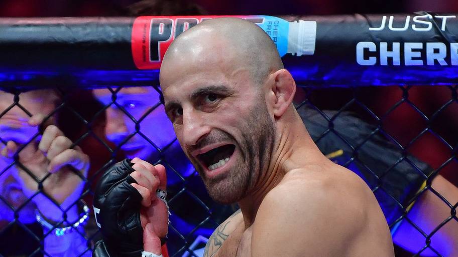 UFC legend Alexander Volkanovski teases mega champ vs. champ fight ...