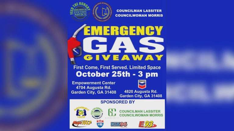 Savannah Feed the Hungry to host an emergency gas giveaway