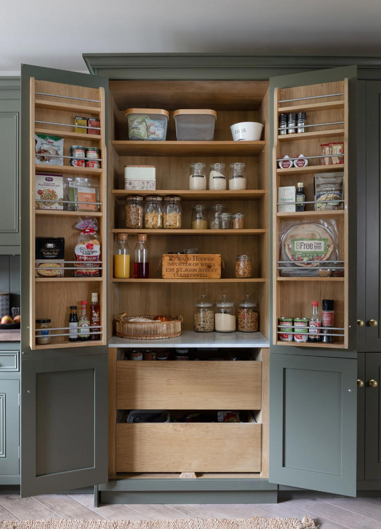 Dilly Carter's tips for organising a dry food cupboard