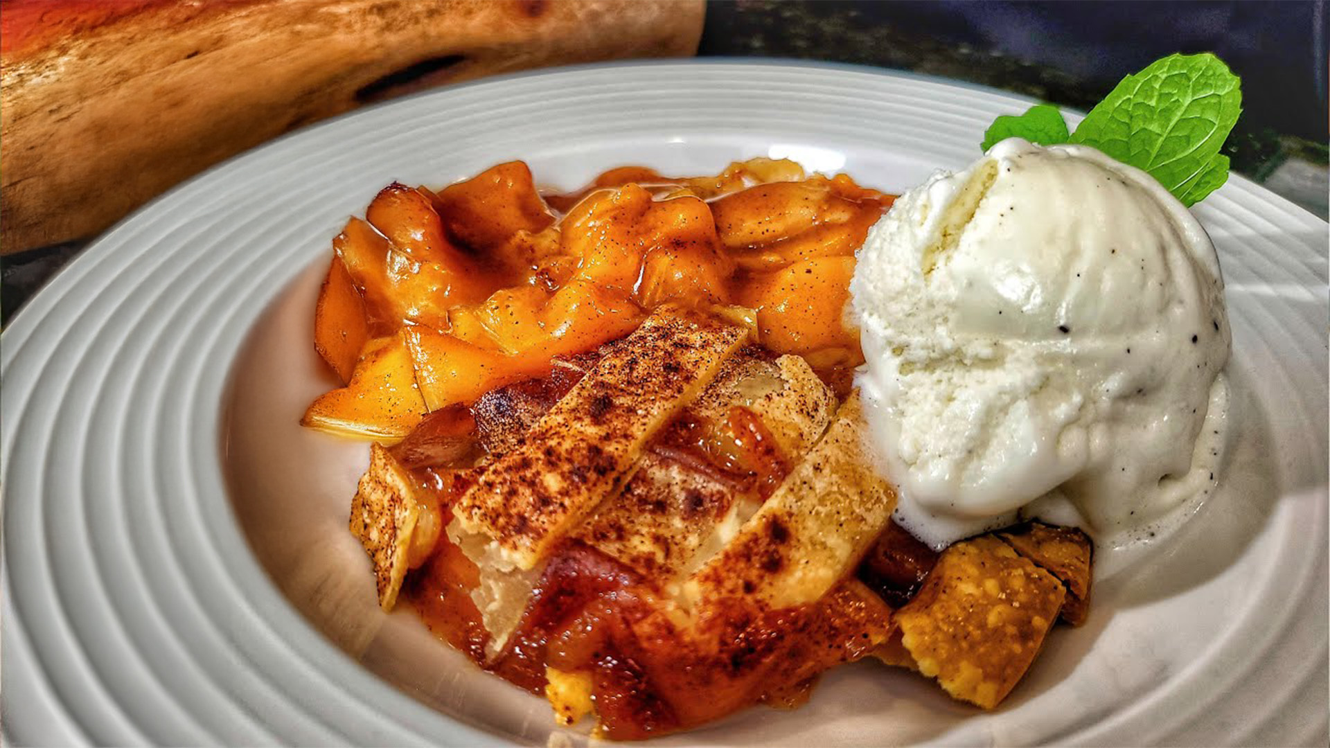This homemade peach cobbler is the ultimate comfort dessert!