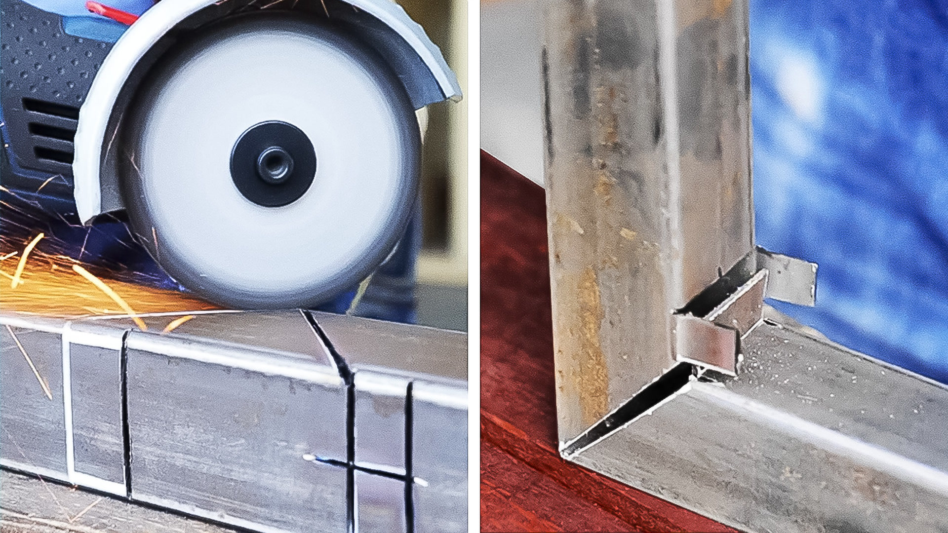 How to joint box bar: metal joints without welding
