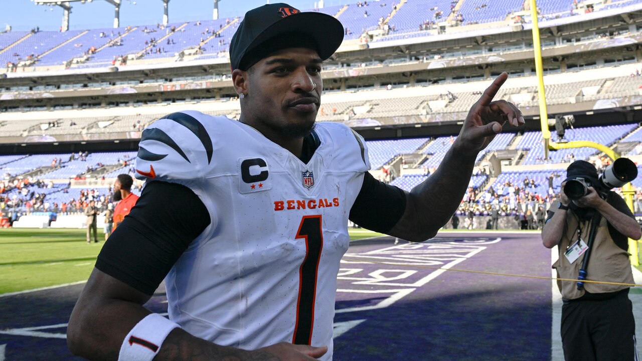 Joe Burrow credits Ja'Marr Chase's halftime speech for sparking Bengals ...