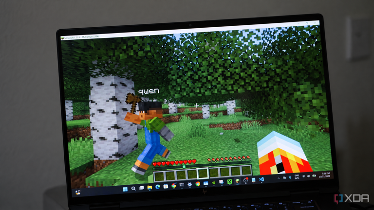 I played Minecraft with a 125B local LLM on an RTX Spark laptop, and ...