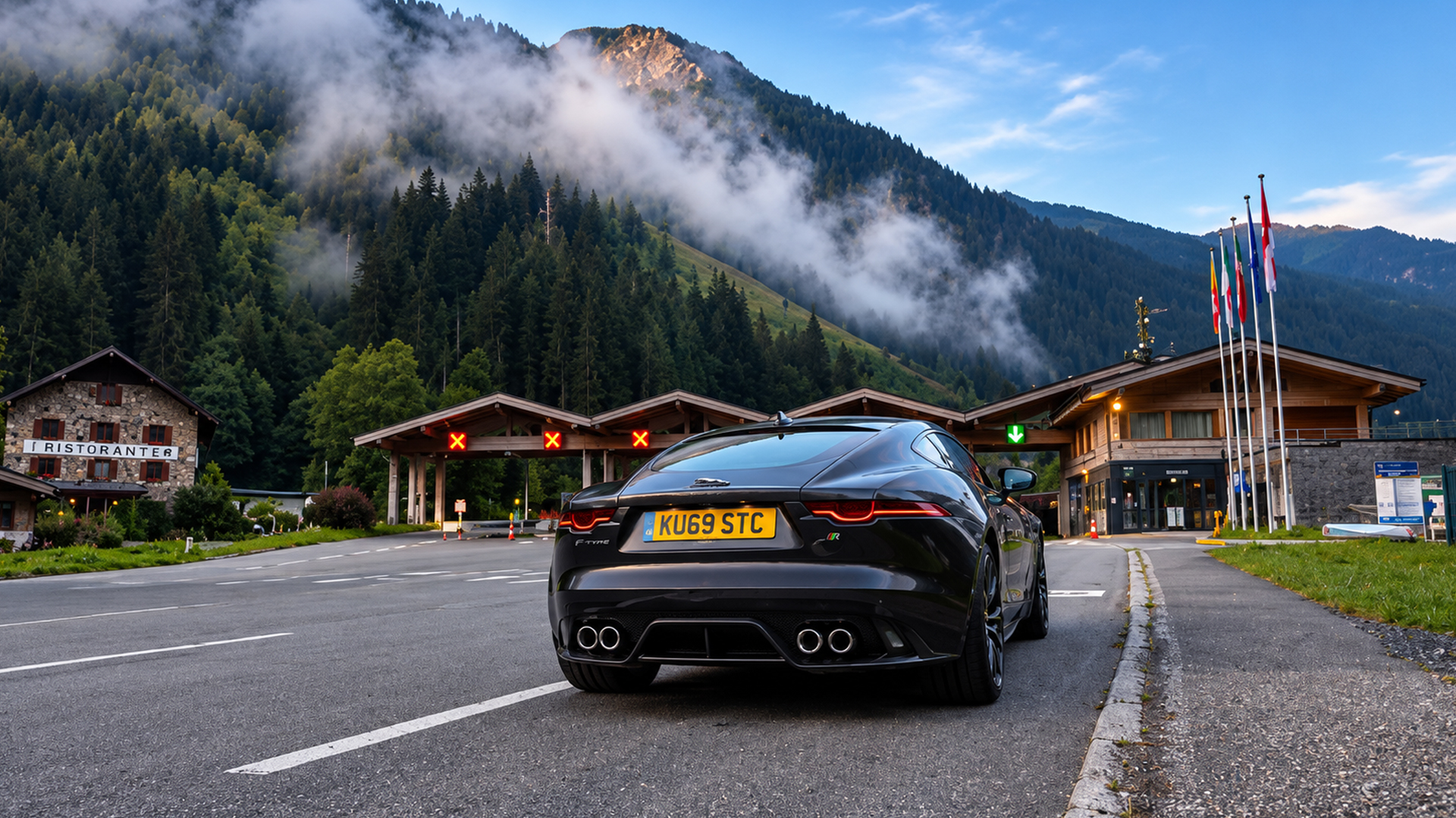 Driving Europe’s best road early in the Alps