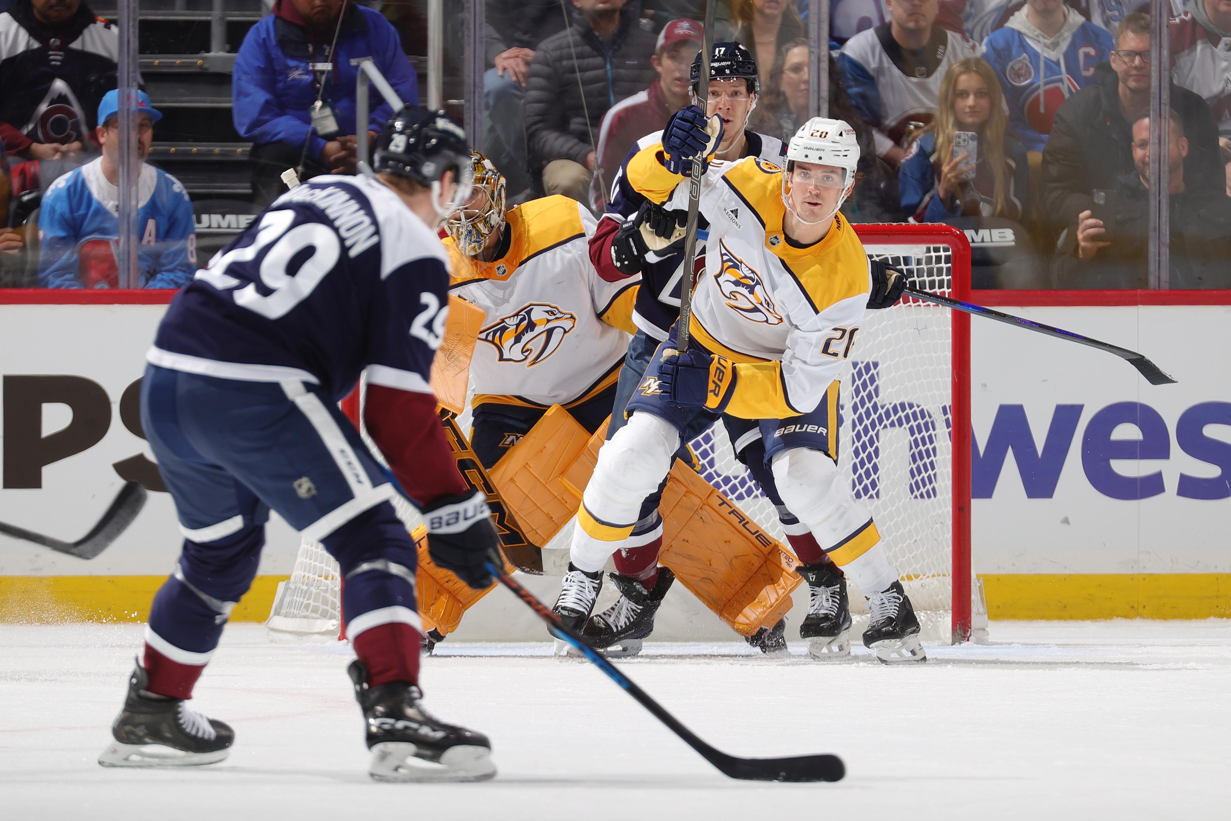 Open Thread: Colorado Avalanche @ Nashville Predators (6:00 P.M. MDT)
