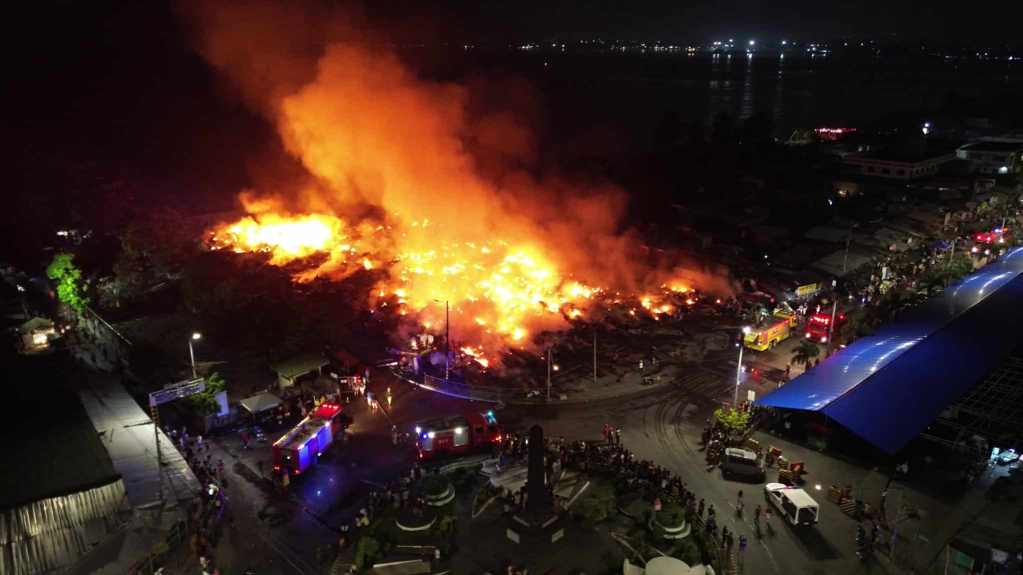 Fire razes 30 ukay-ukay stalls in General Santos City
