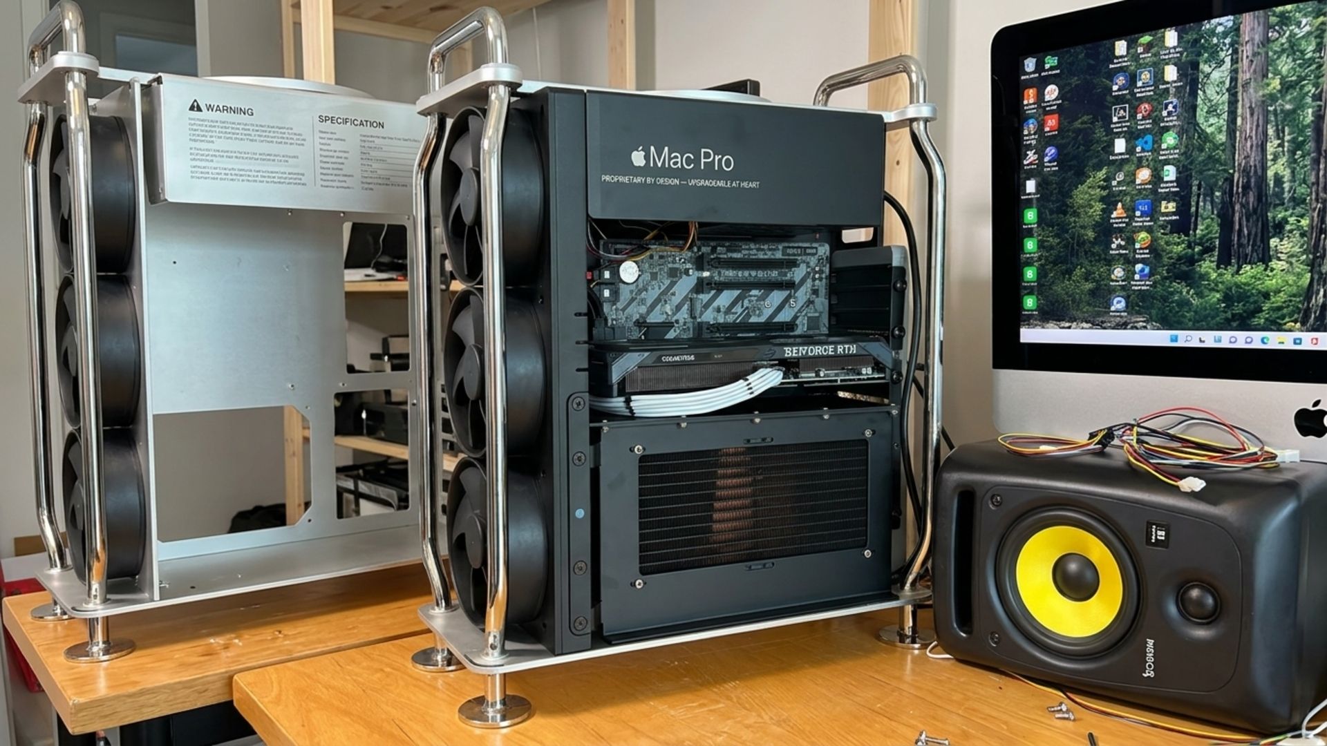 This $500 kit converts Apple Mac Pro 7,1 chassis into a full ATX PC desktop