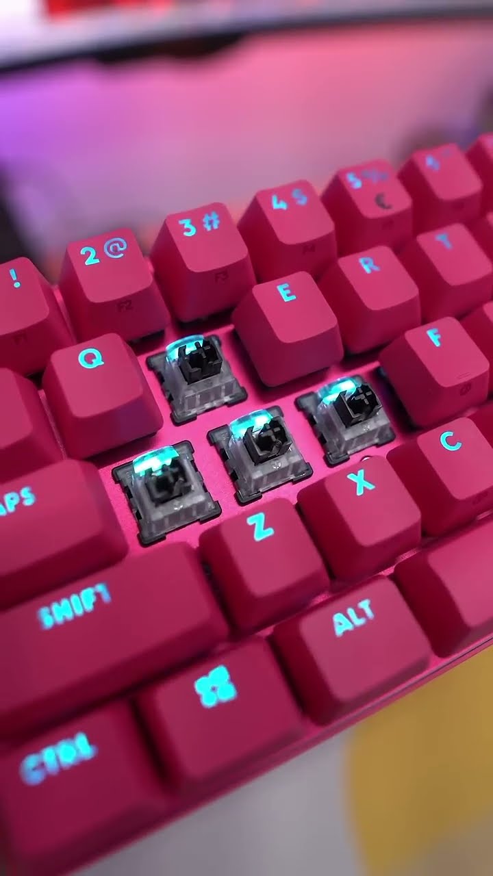 The Logitech G PRO X 60 LIGHTSPEED gaming keyboard
