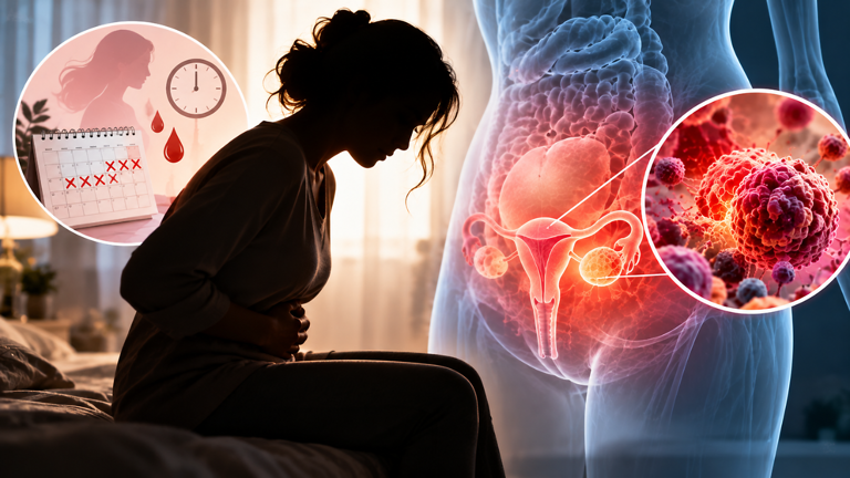 Woman’s Bleeding & Abdominal Swelling Linked To Rare Cancer After Being ...