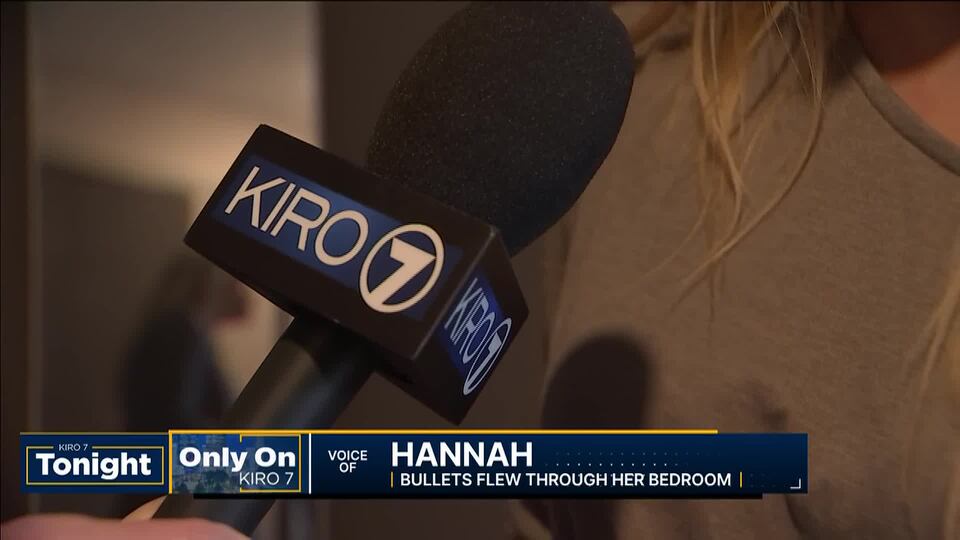 Bullets fly through bedroom during shootout