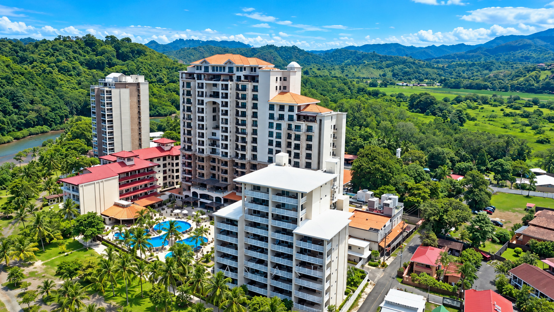 Costa Rica's tropical landscape hides a towering resort
