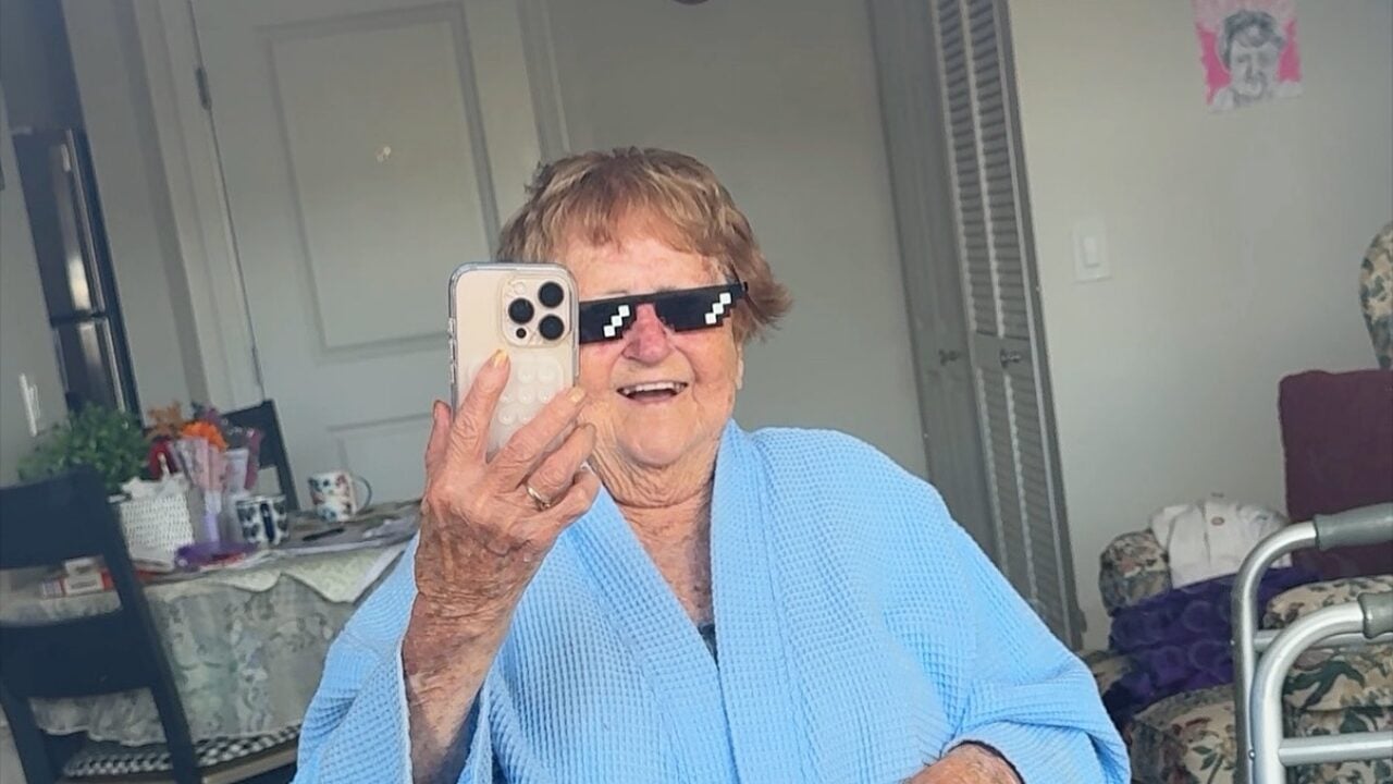 Viral TikToker Grandma Droniak still slaying despite rumors she expired
