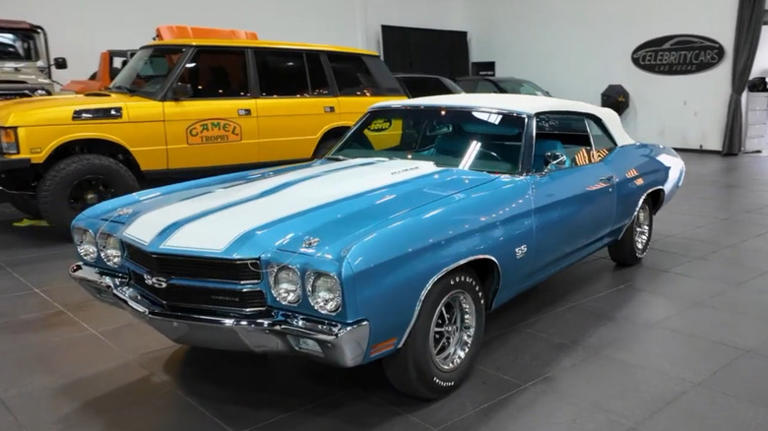 1970 Chevelle SS 396 for sale with 24,100 miles shown, kept its ...