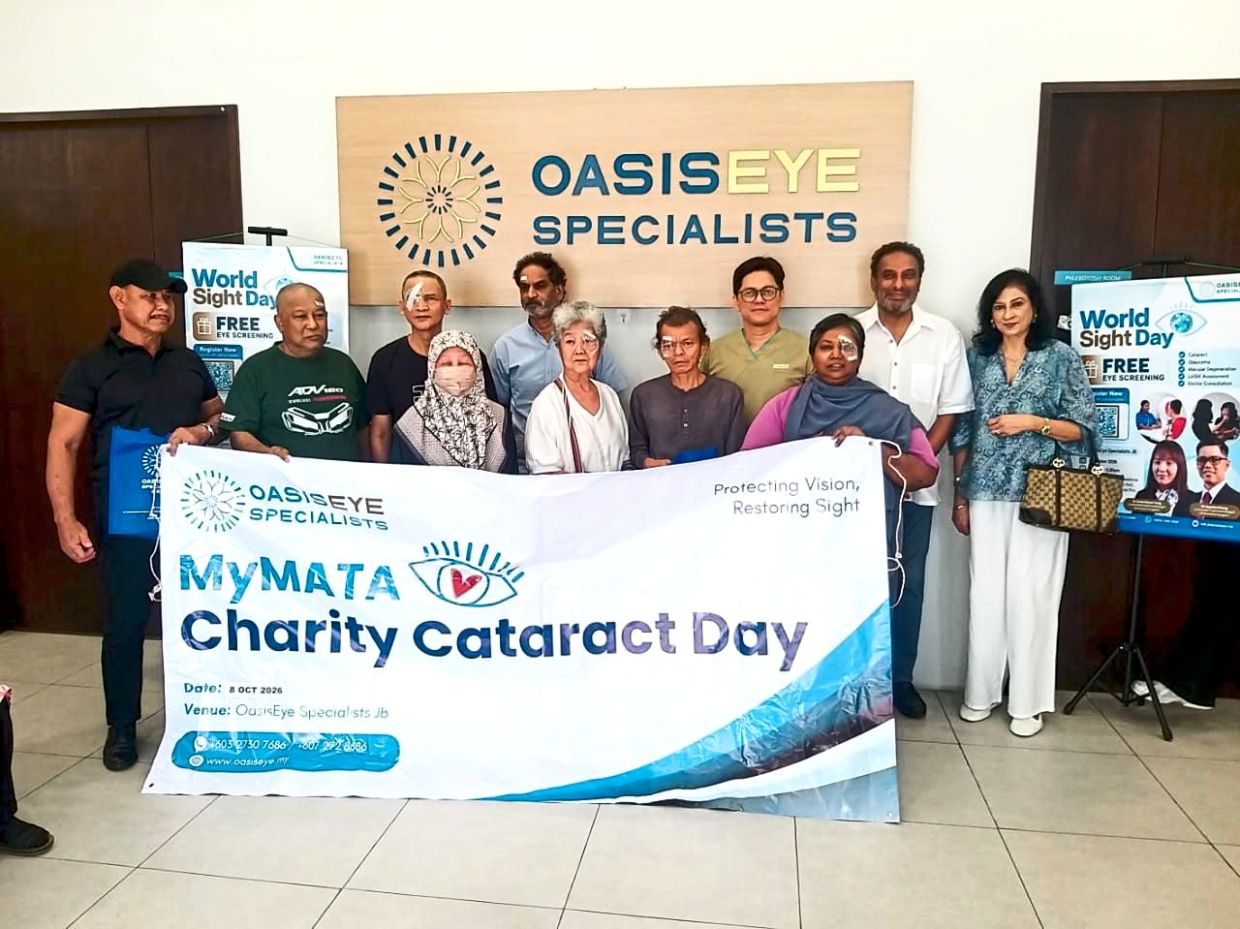 Free cataract surgery brings JB patients clearer vision