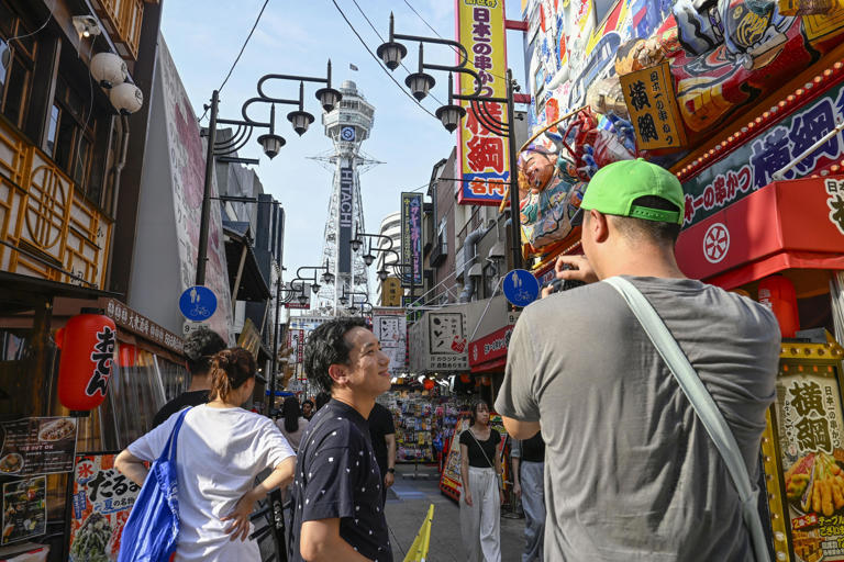 Feature: Hotels spring up in Osaka's Shinsekai district amid foreign ...
