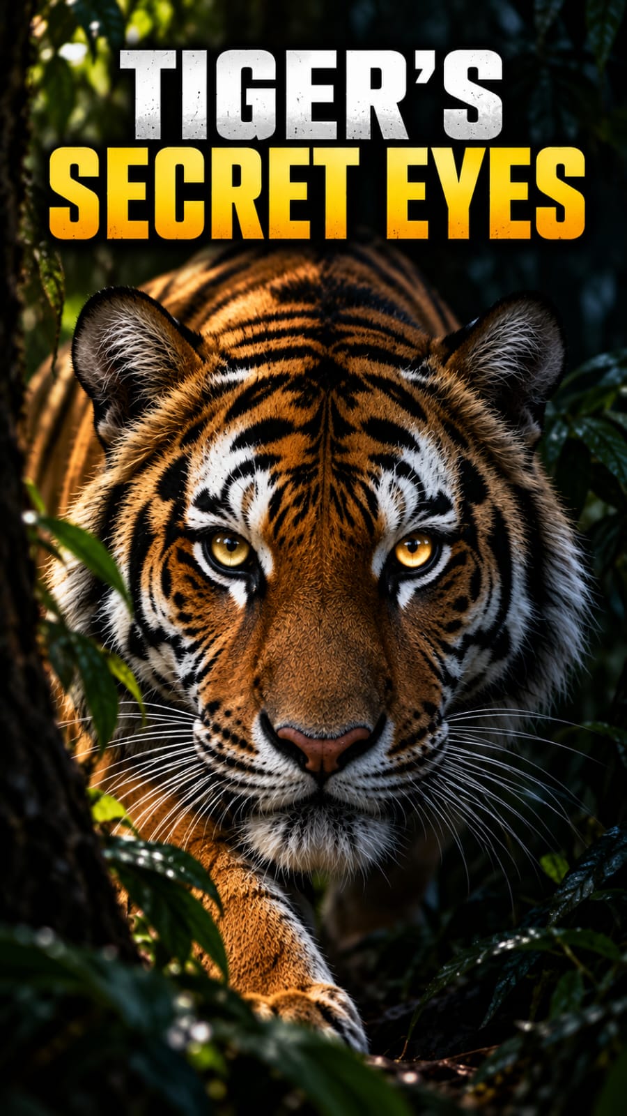 Wildlife facts - The secret behind white ear spots of a tiger
