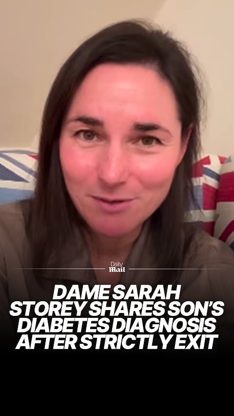 Dame Sarah Storey shares her 9-year-old son's diabetes diagnosis
