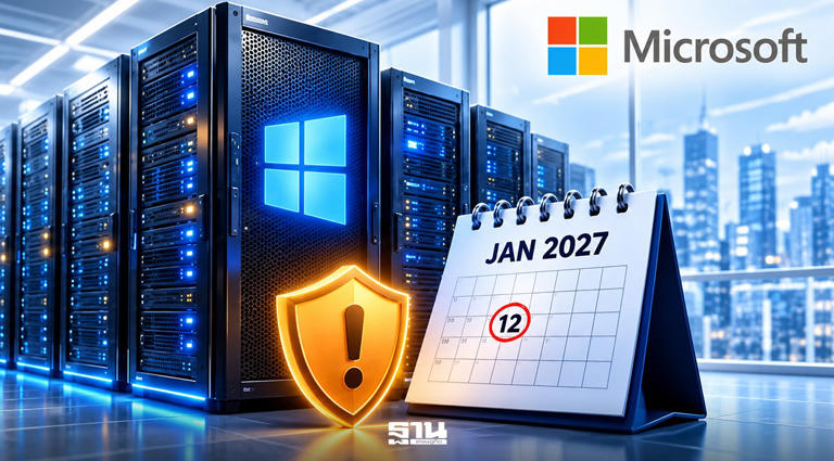 Microsoft เตือน Windows Server 2016 สิ้นสุดการสนับสนุน ม.ค. 70