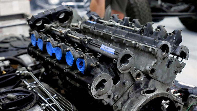 This Ferrari V12 is headed for a classic Ford Mustang, but it needs ...