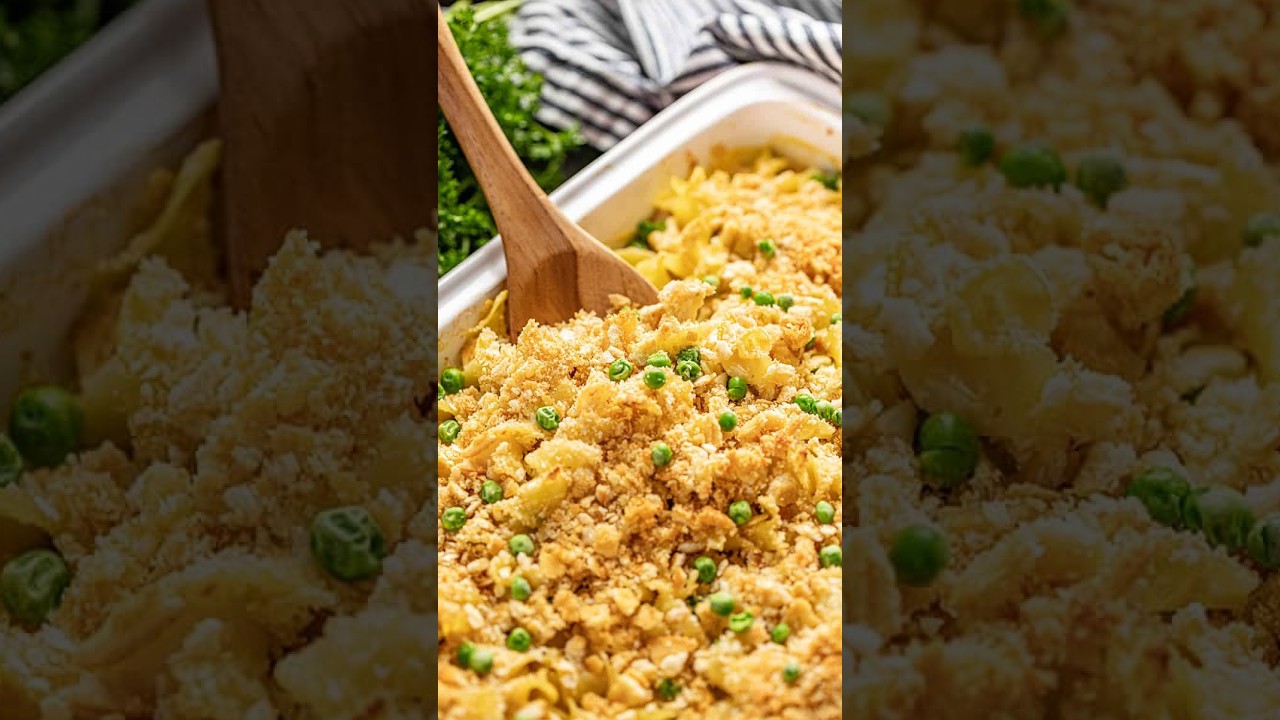 Creamy chicken casserole #casserole #chicken #recipe #dinner