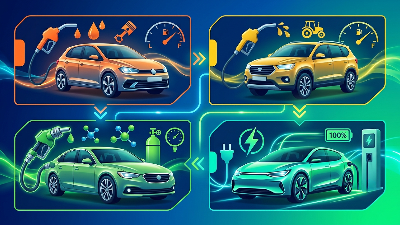 Petrol vs diesel vs CNG vs electric: Which car fuel type is right for you?