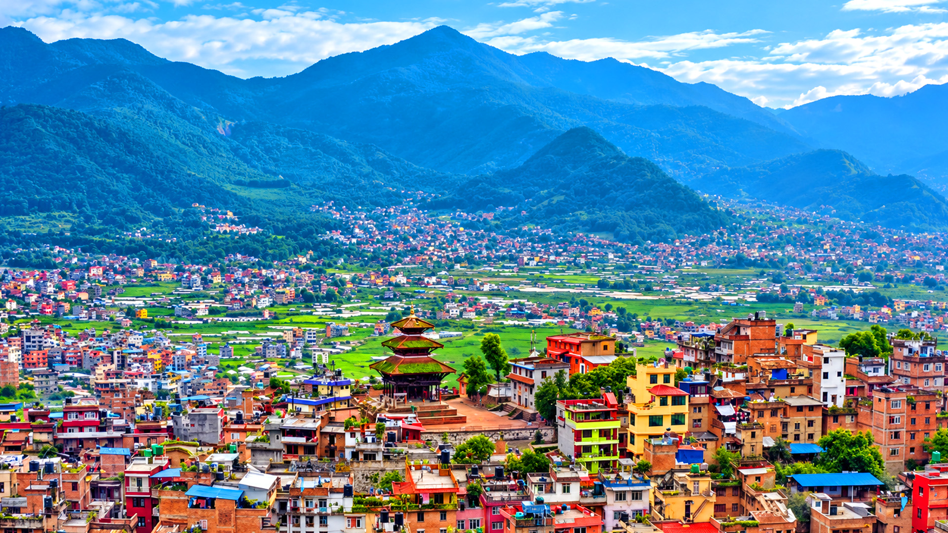 Why does Nepal's capital look so different from above?