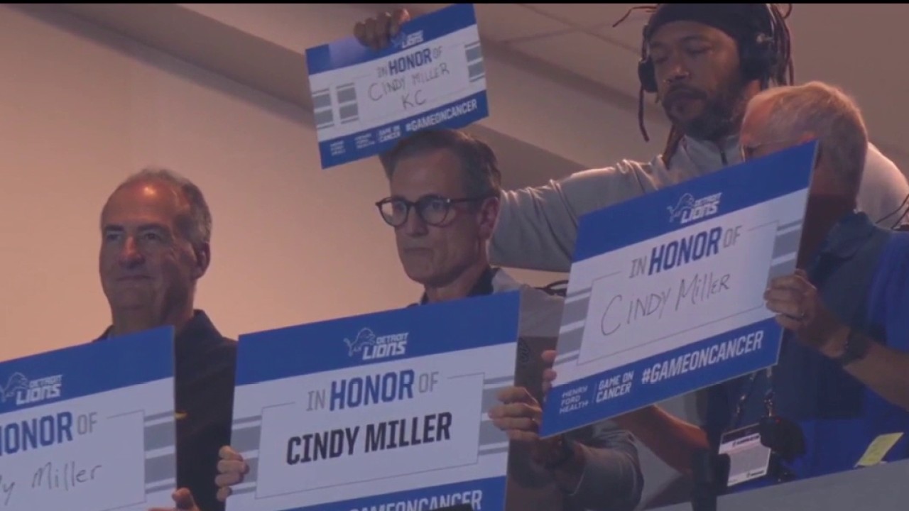 Dan Miller returns to Lions booth after wife's death