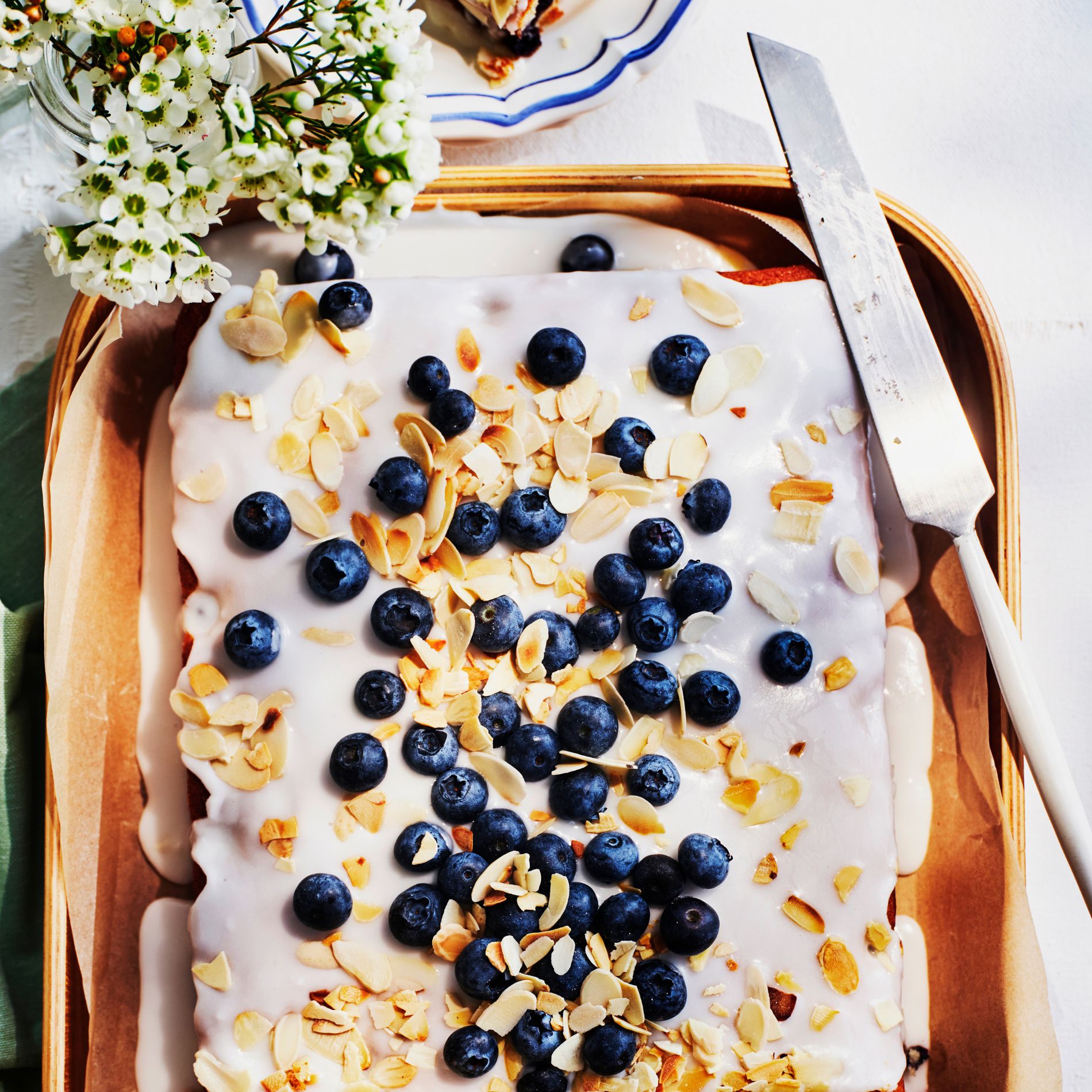 The easy blueberry slab cake you'll want to bake on repeat