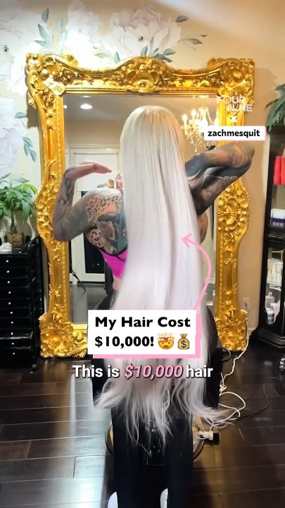 My hair cost $10,000