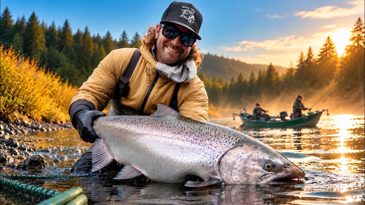 ADX goes south | Salmon fishing short film