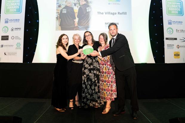 Refill shop very happy to be recognised at city's climate awards
