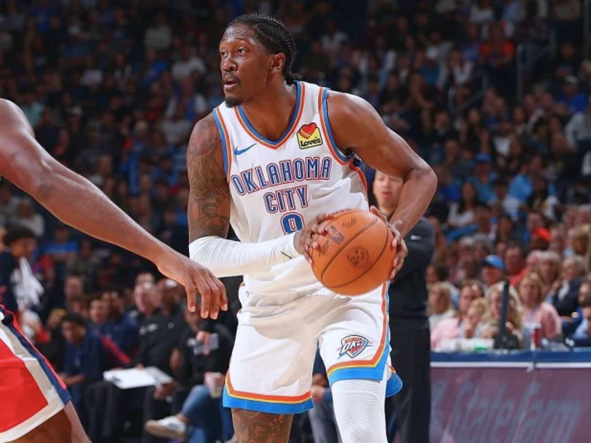 Jalen Williams injury update: Thunder star stretchered off after scary ...