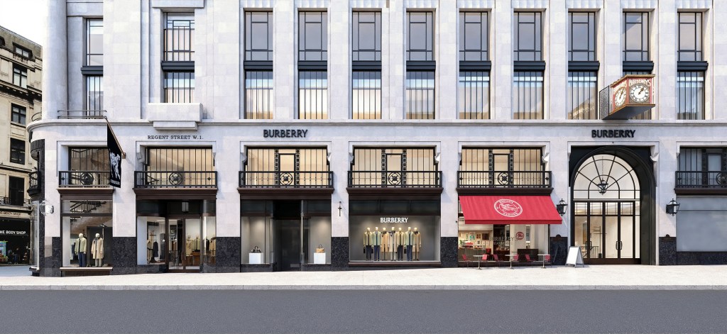 Burberry recasts Regent Street flagship, offering culture, experiences