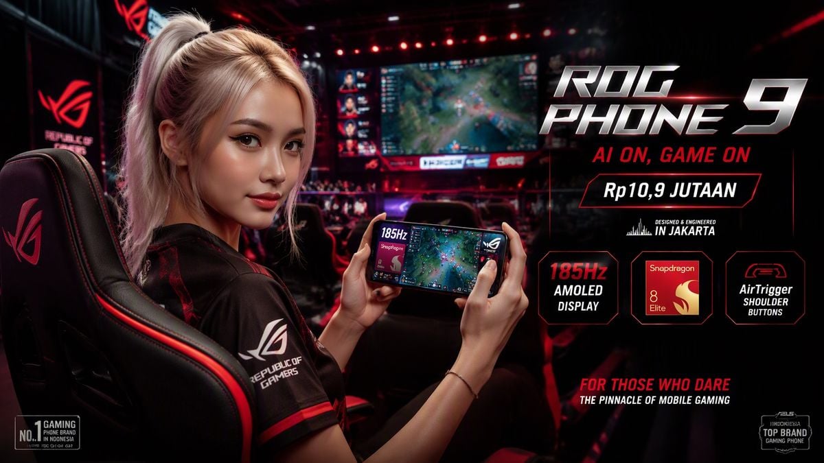 Review ASUS ROG Phone 9: Snapdragon 8 Elite dan layar 185Hz, berapa ...