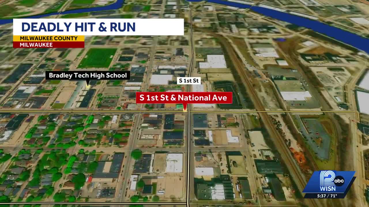 Deadly hit and run at bar close in Walker's Point neighborhood, no arrest