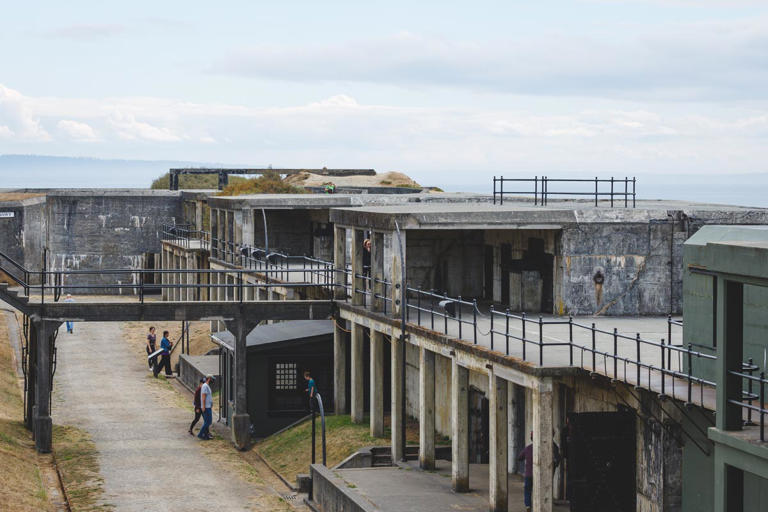 The big guns at Fort Casey on Whidbey Island came from the Philippines ...