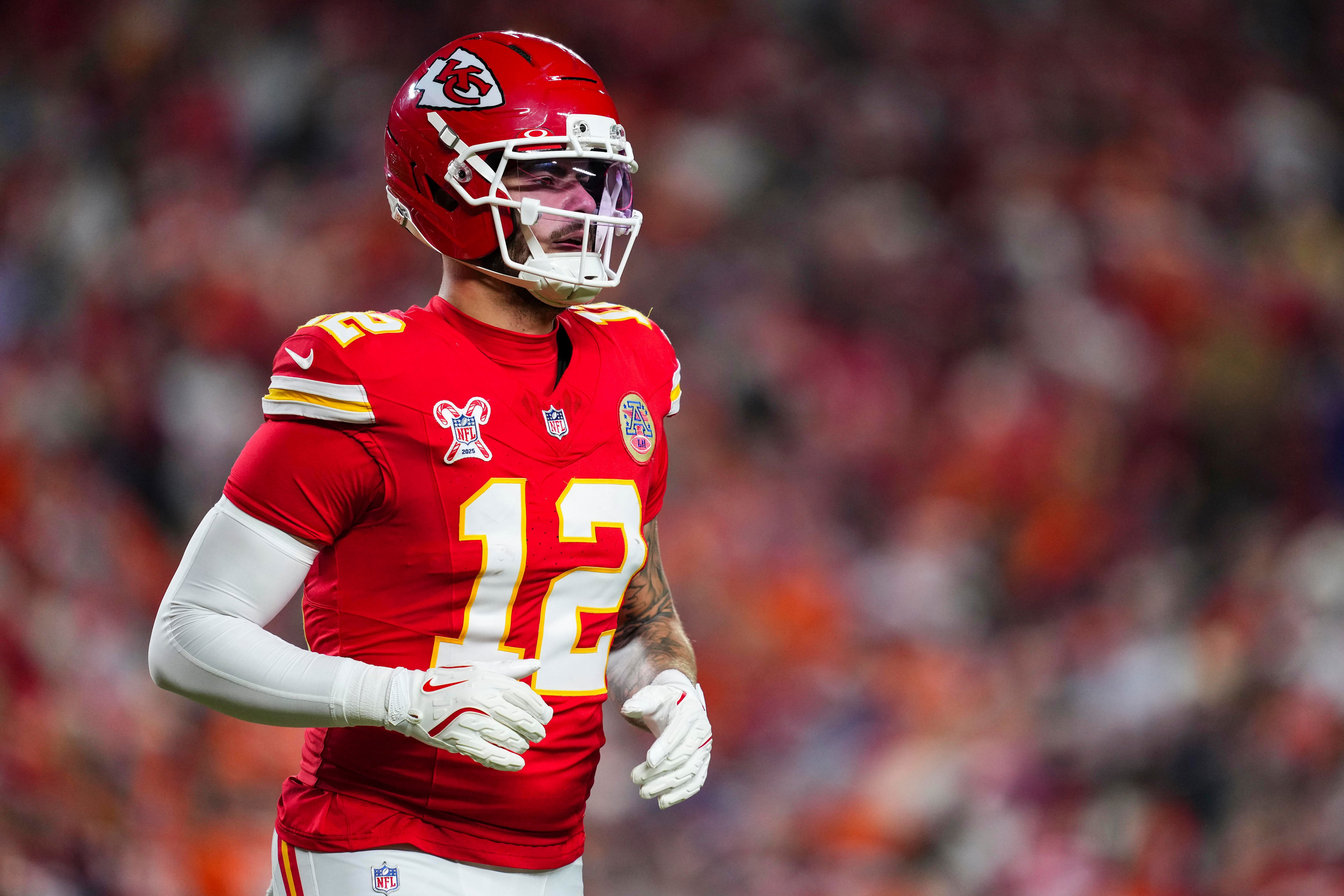 Chiefs-Seahawks inactives: TE Jared Wiley active for first time in 2026