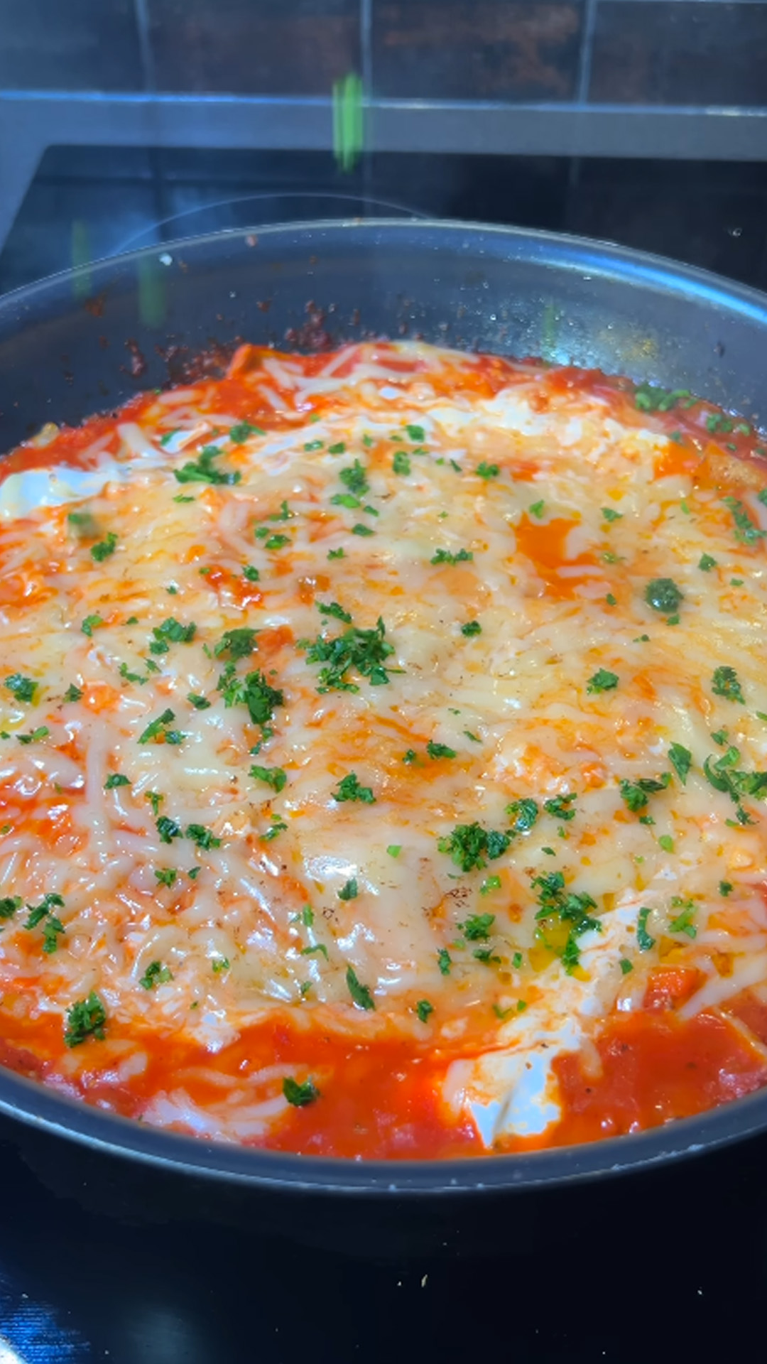 Simple one pot vegan lasagna with comforting flavors