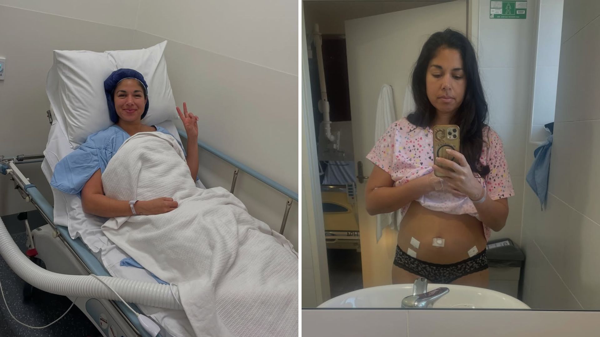Grown to the size of a golf ball: Sarah Roberts opens up about confronting health scare
