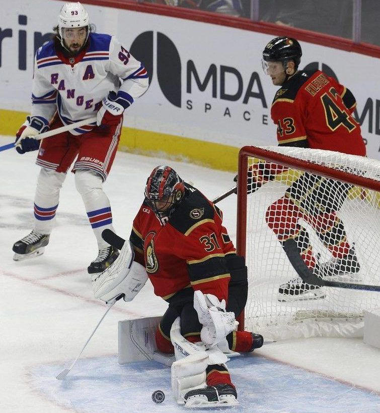 Ridly Greig's multifaceted game helps propel Senators past Rangers