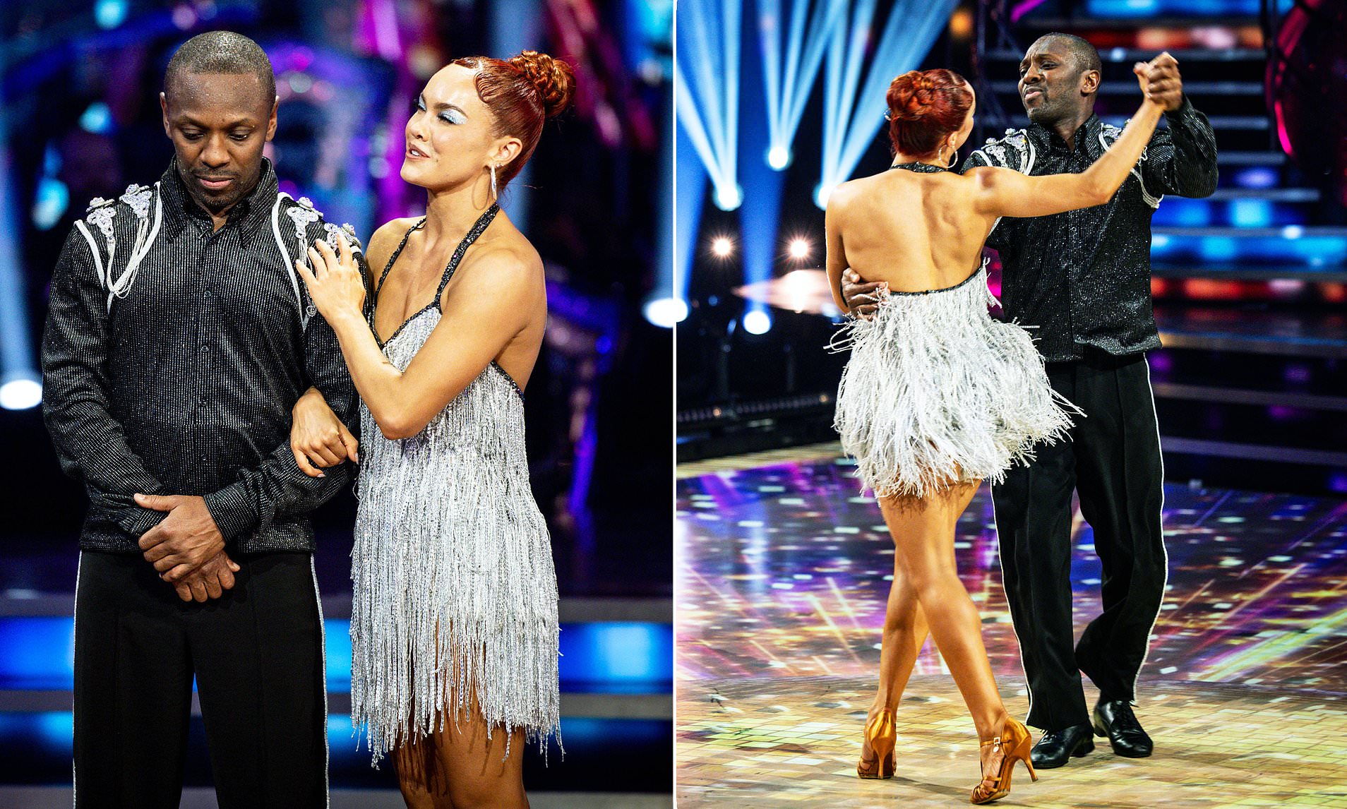 Strictly results: Shaun Wright-Phillips and Alexis Warr are the fourth couple to be voted out