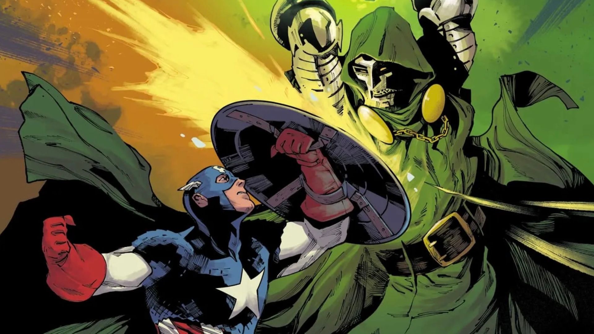 Captain America just got an impressive power-up thanks to Doctor Doom