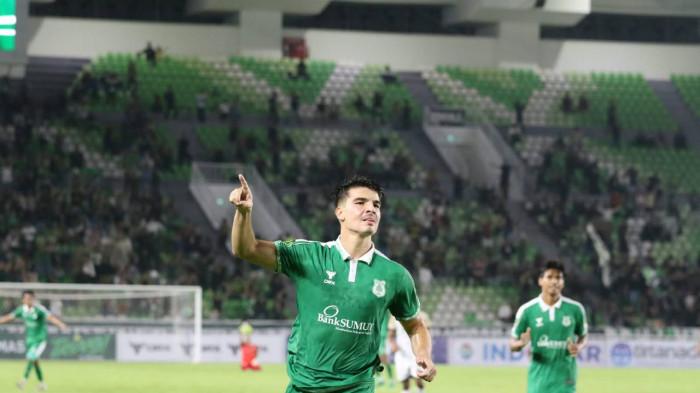 Profil Javi Siverio, winger PSMS Medan penyumbang gol kedua lawan PSIS ...