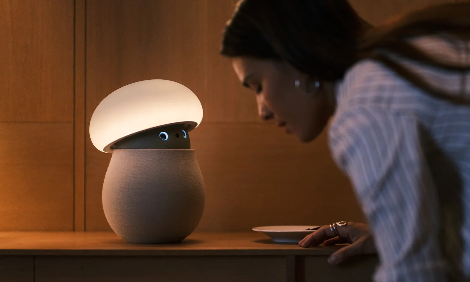 Mori might be the cutest AI companion robot yet, and it reacts to you ...