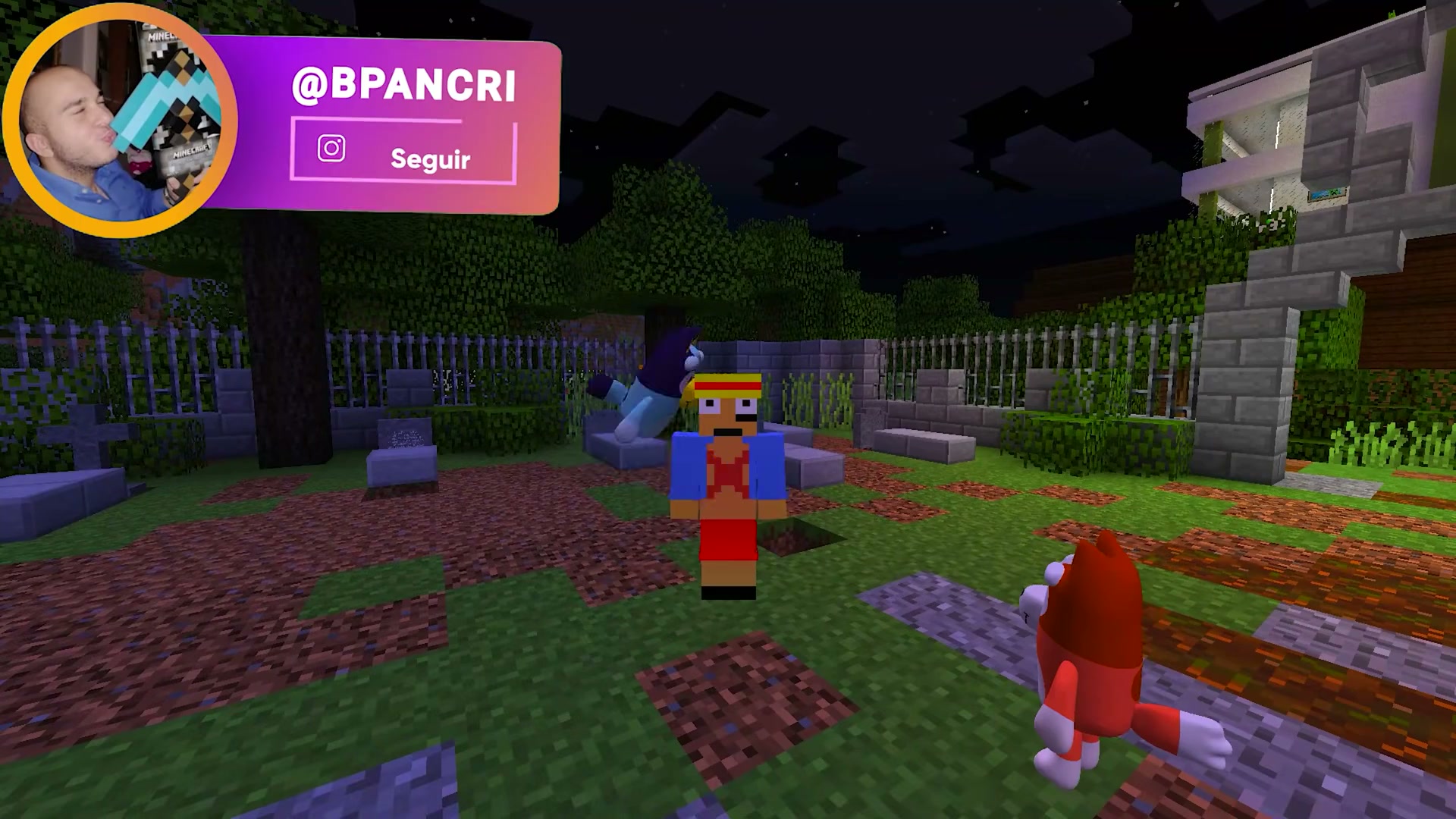 Encontramos la tumba de Bluey en Minecraft 😭