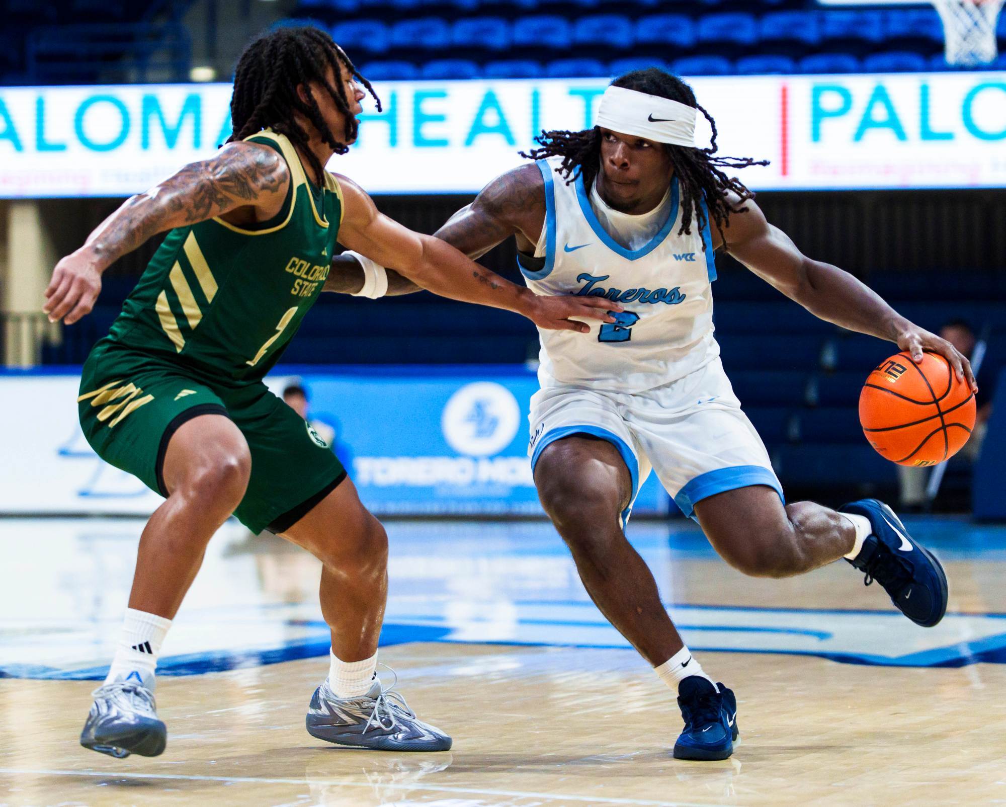USD handles Colorado State with surprising ease in basketball exhibition
