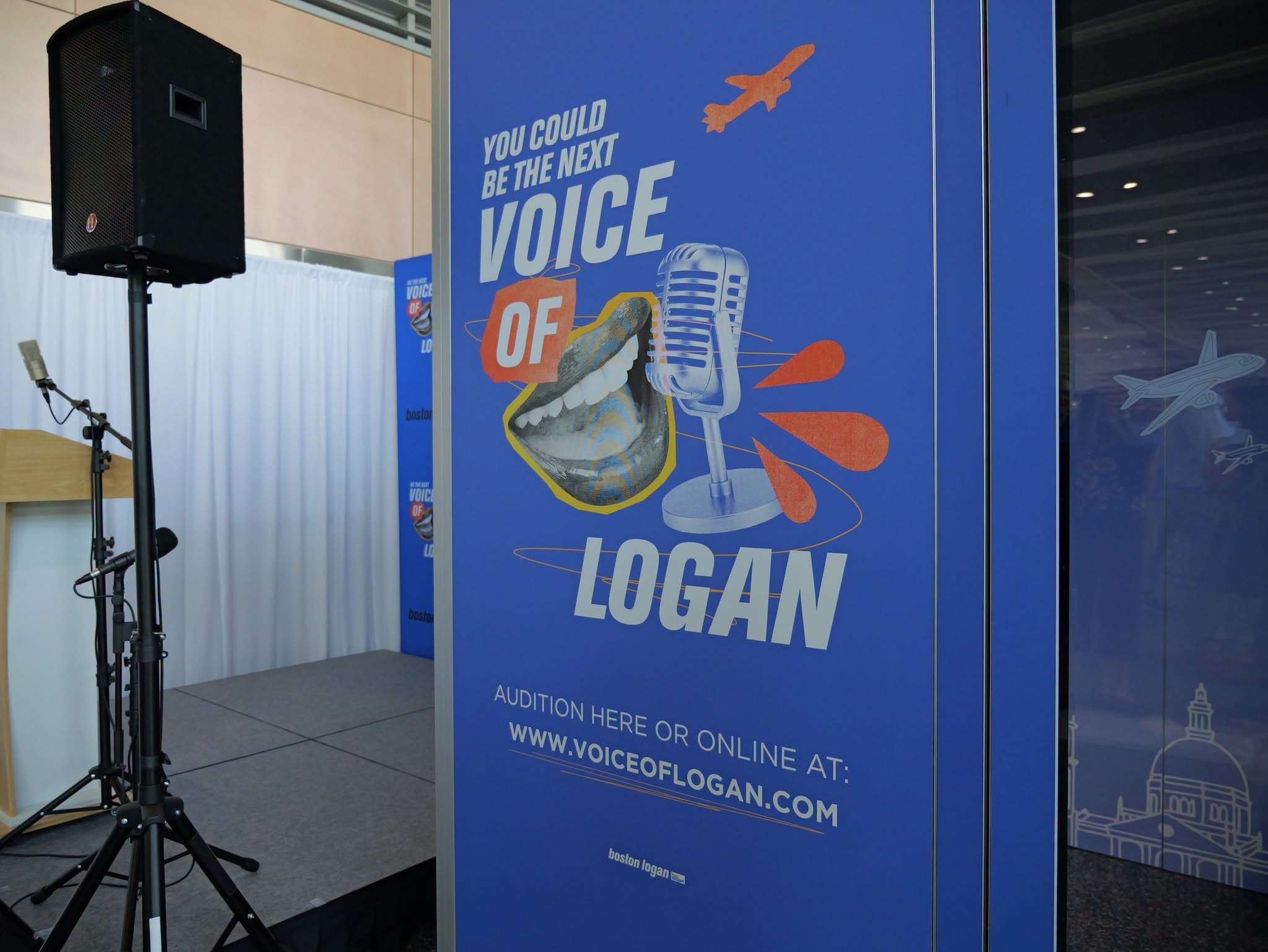 Voting is now open for next voice of Logan Airport