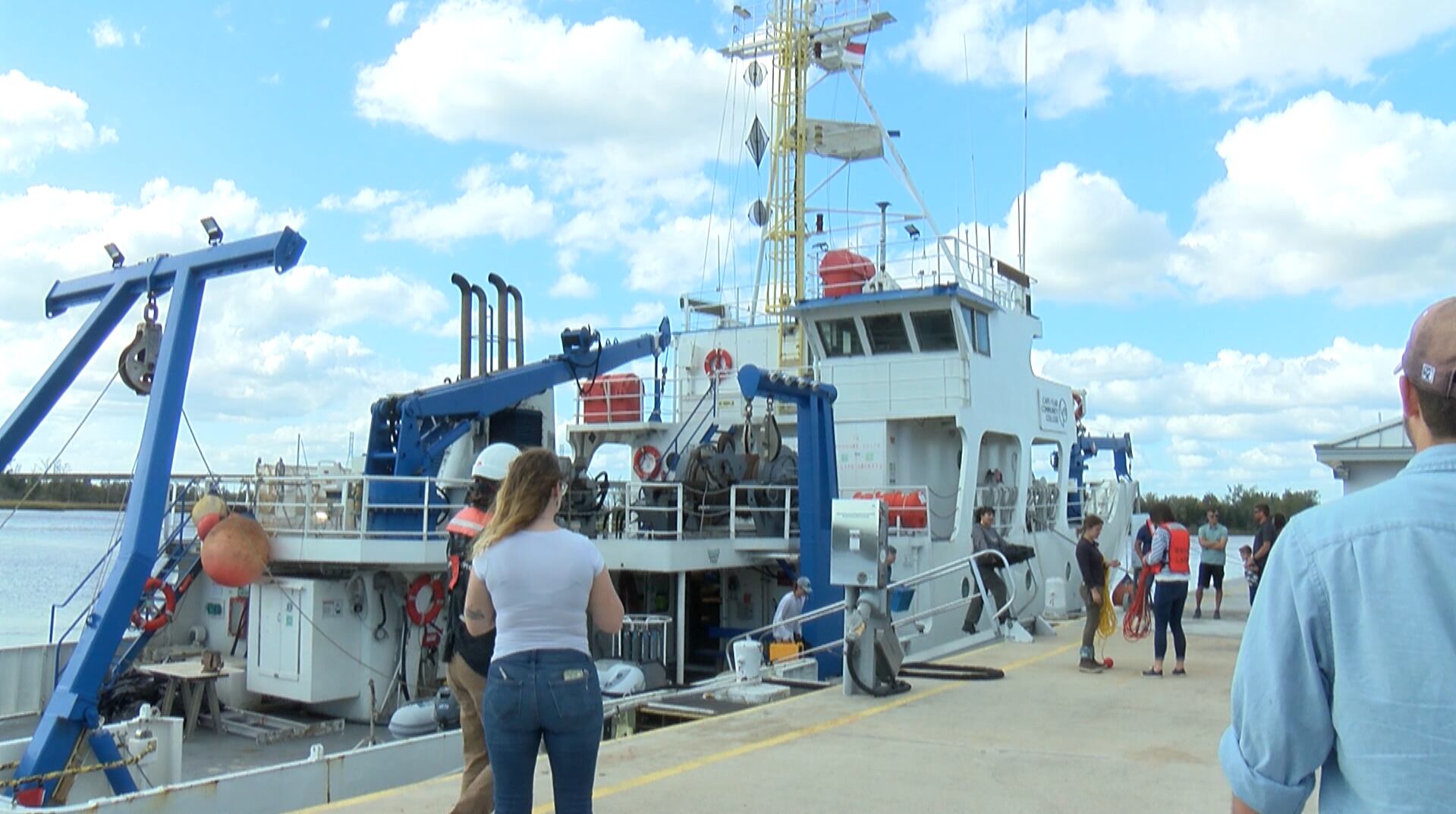 Cape Fear Community College retires research vessel for reef use