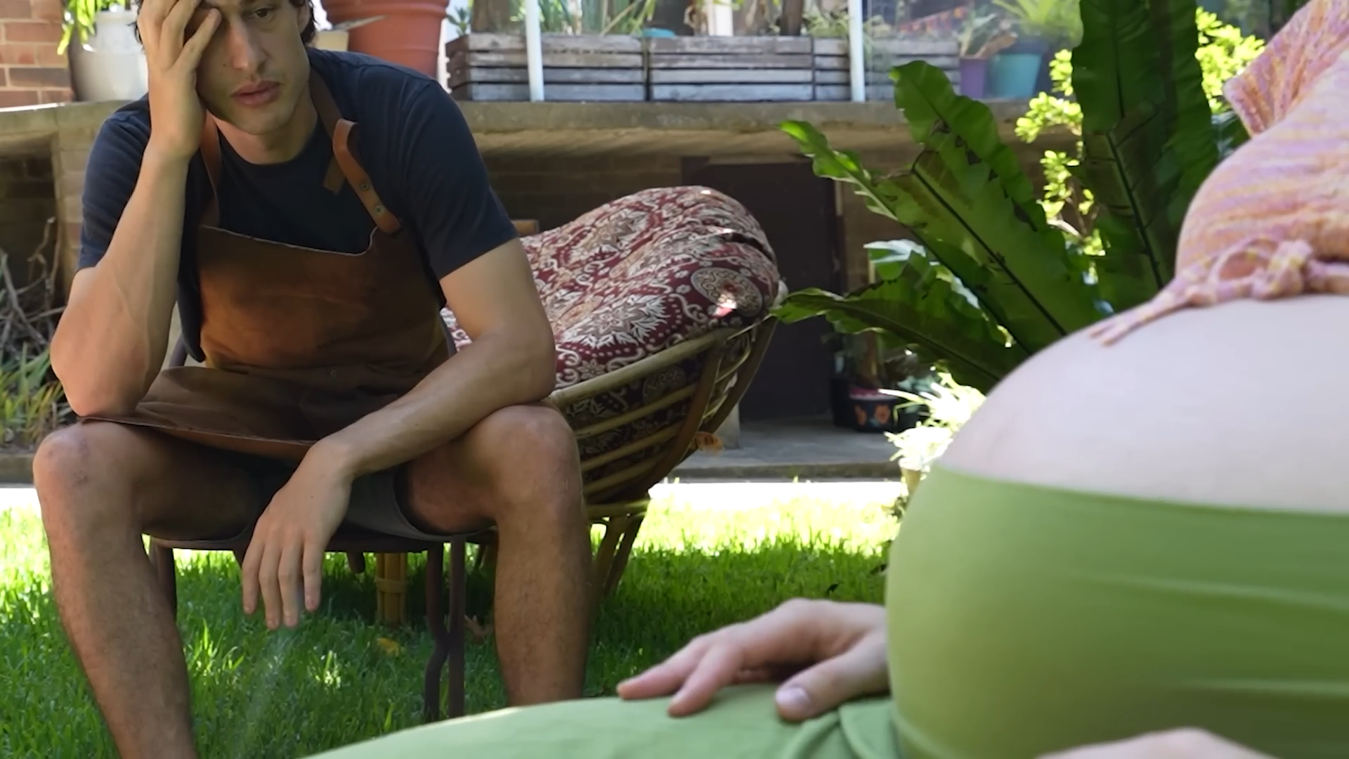 Alex builds George Blonsky spinning birthing machine